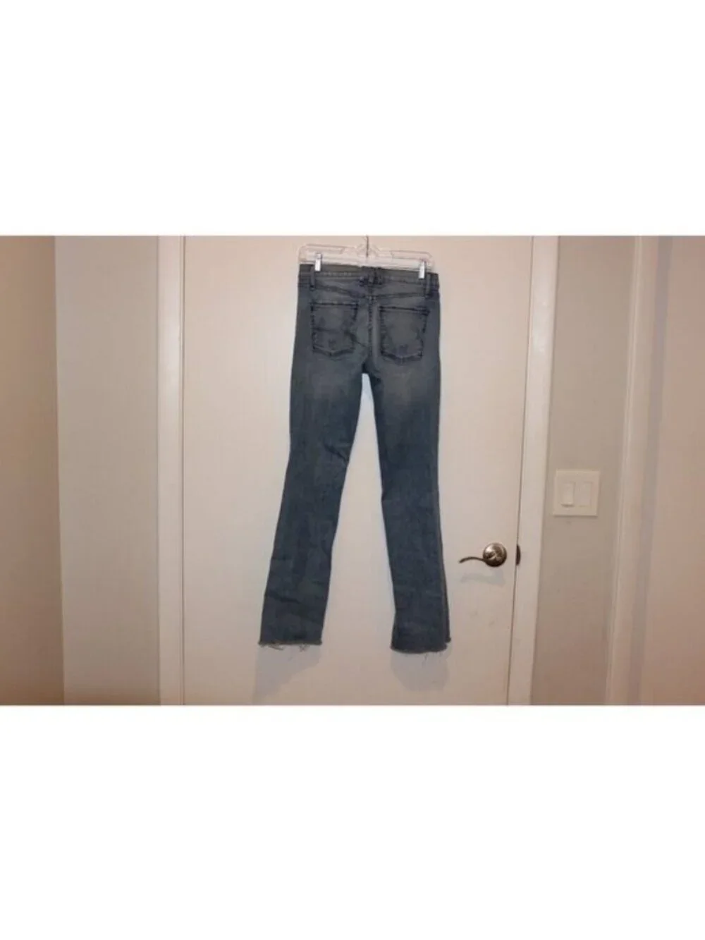 MCGUIRE High Rise J Raw Hem jeans Womens Size 28
